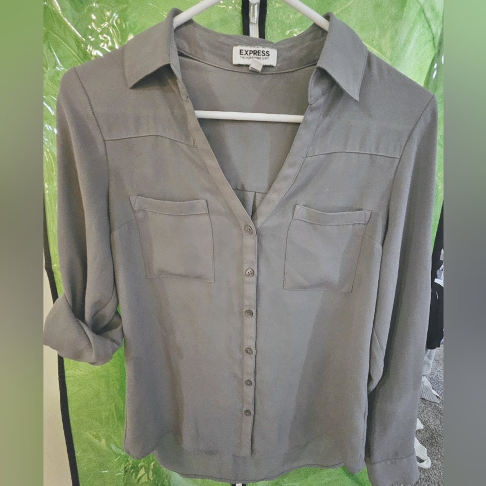 Portofino Double Pocket Button Up
